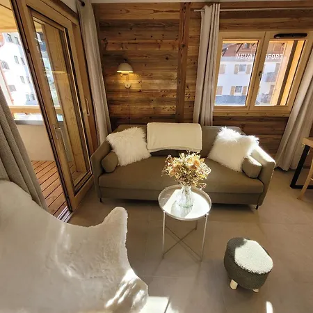 Διαμέρισμα Moderne 4 Pers Avec Balcon Et Parking Aux Gets - Fr-1-598-179