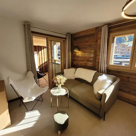 Διαμέρισμα Moderne 4 Pers Avec Balcon Et Parking Aux Gets - Fr-1-598-179